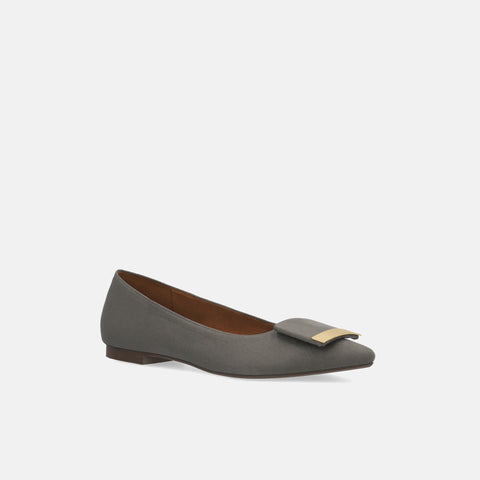 2023SS: Accent Buckle Flat Shoes (m17006) Black